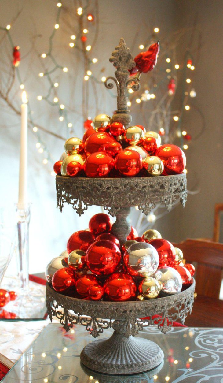 33 Red And Silver Table Setting Ideas for Christmas | Table Decorating