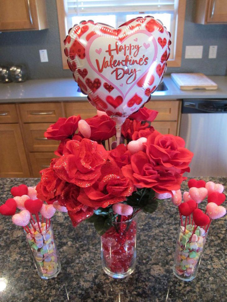 35 Impressive Valentine Centerpieces Ideas | Table Decorating Ideas